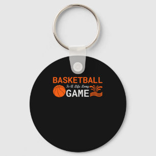 Llavero El Baloncesto Es Una Larga Vida