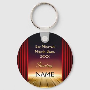 Llavero El Bar Personalizado Mitzvah Party Favorece los re