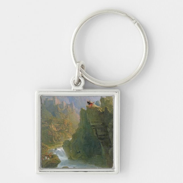 Llavero El bardo, c.1817 (aceite en lona) (Frente)