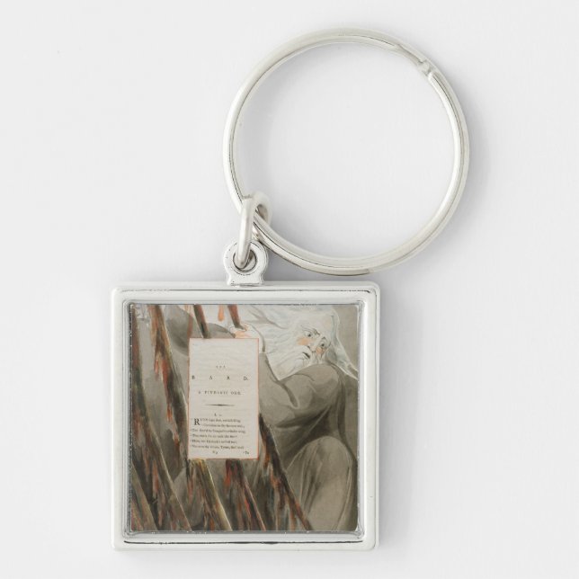 Llavero El bardo: Una oda pindárica, 'de los poemas de (Frente)