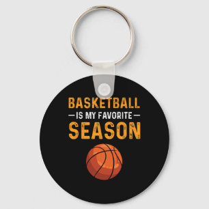 Llavero El básquetbol es mi temporada favorita