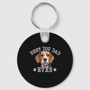 Llavero El Beagle Dad Funny Day Vintage Ever Dog Love