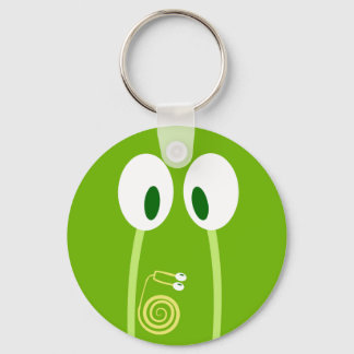 Llavero El bebé caracol se sube por las antenas de papá