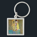 Llavero El beso 2 de Gustav Klimt<br><div class="desc">Esta pintura titulada El beso 2 es obra del famoso artista Gustav Klimt. Acerca de Gustav KlimtGustav Klimt fue un pintor simbolista austríaco y uno de los miembros más destacados del movimiento secesionista de Viena. Se convirtió en uno de los miembros fundadores y presidente de la Sesión Wiener en 1897...</div>