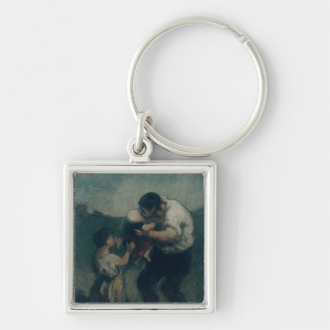 Llavero El beso, c.1845-48 (Frente)