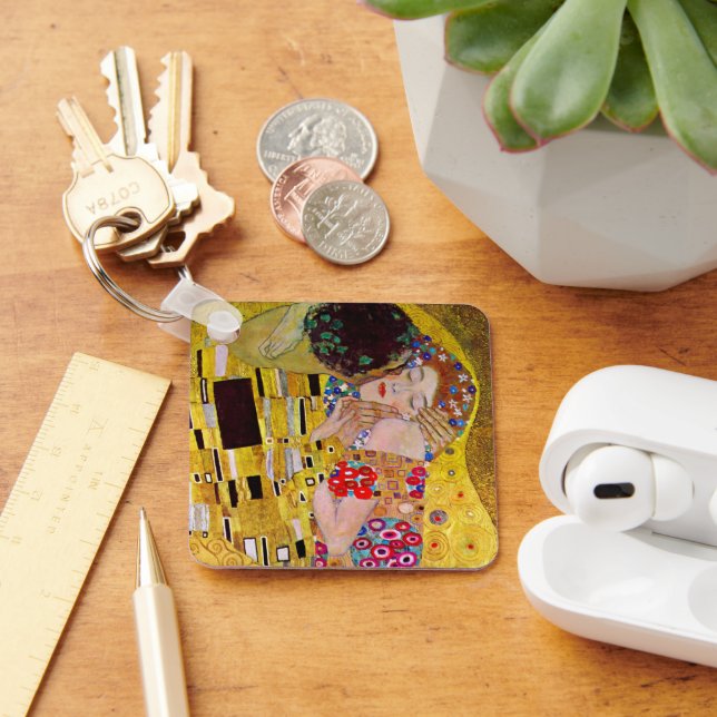 Llavero El beso de Gustav Klimt, el viejo Art Nouveau (Escritorio )
