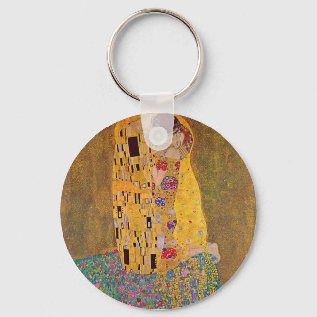 Llavero El beso de Klimt (Anverso)