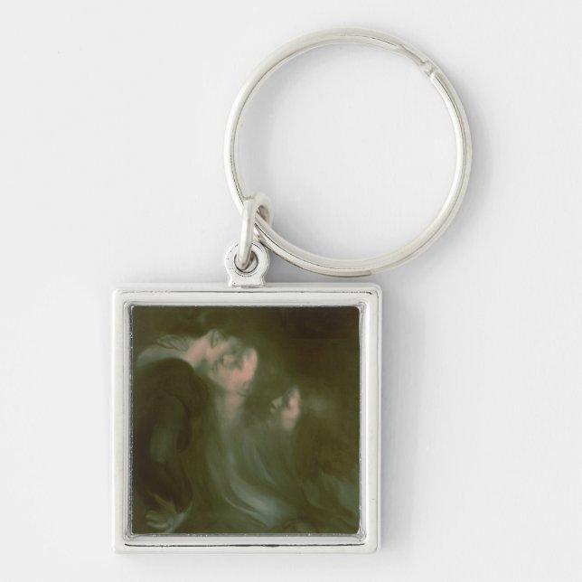 Llavero El beso de su madre, 1890s (Frente)