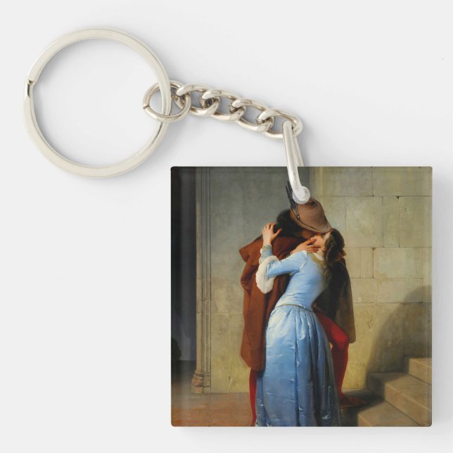 Llavero El beso Francesco Hayez (Frente)