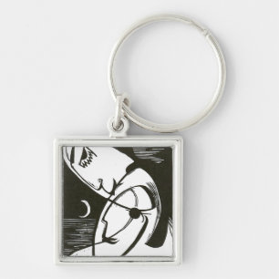 Llavero El beso por la luna y el océano