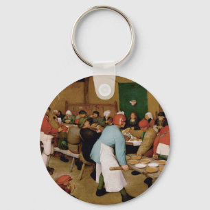 Llavero El Boda campesino de Pieter Bruegel, el anciano