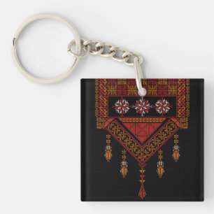 Llavero El Bordado Palestino Tatreez   arte palestino