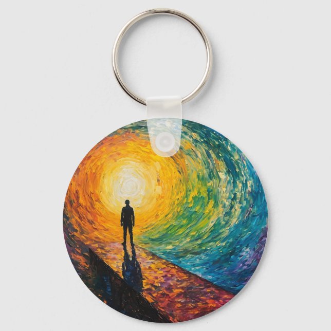 Llavero El borde de la dimensión (Anverso)