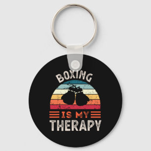 Llavero El Boxeo Es Gracioso Para Mi Terapia