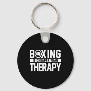 Llavero El boxeo es más barato que la terapia Cita de kick