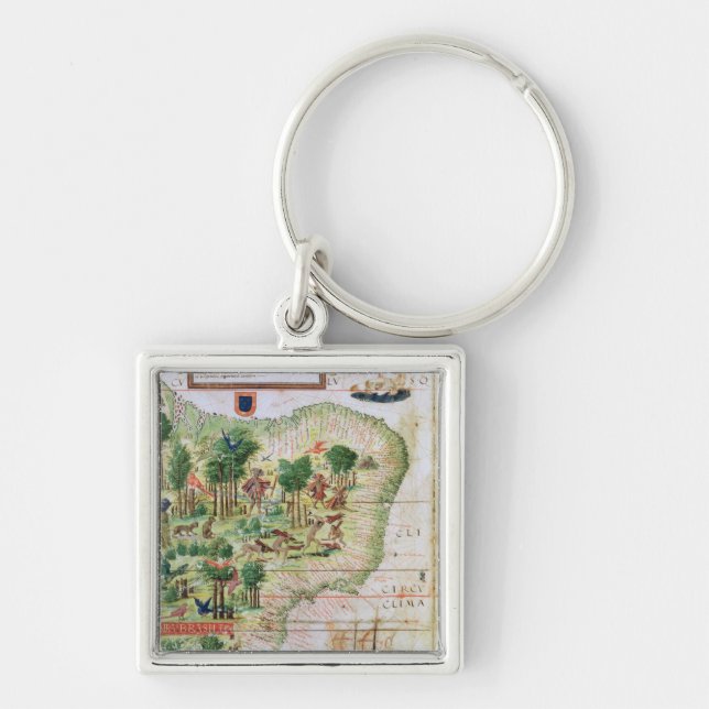 Llavero El Brasil de los 'atlas de Miller (Frente)