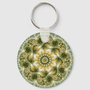 Llavero El Broccolator - arte del fractal