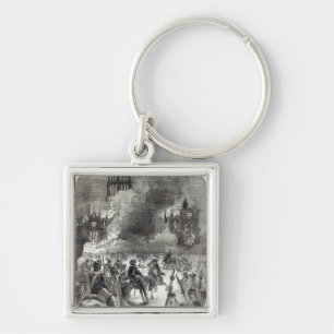 Llavero El burning de San Pablo viejo, 1666
