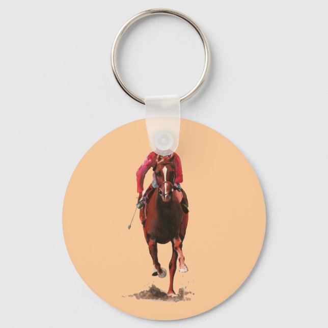 Llavero El caballo y el jockey (Anverso)