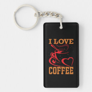Llavero El café me encanta el café