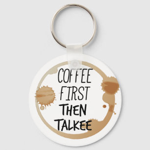 Llavero El Café Primero Y Después Talkee Talking Mug Stain
