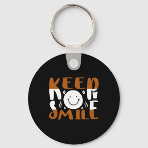 Llavero El café sigue sonriendo