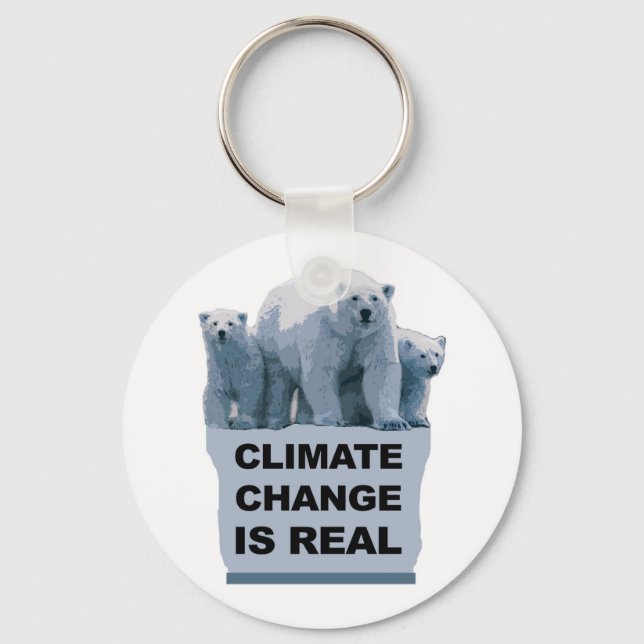 LLAVERO EL CAMBIO CLIMÁTICO ES REAL (Anverso)