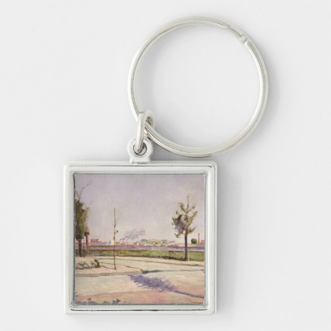 Llavero El camino a Gennevilliers, 1883 (Frente)