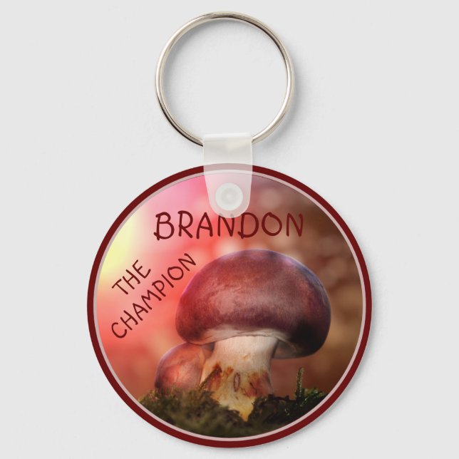 Llavero El campion con la seta (Anverso)