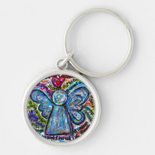 Llavero El cáncer colorido no puede Angel Art Keychain Pen