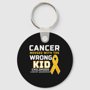 Llavero El Cáncer Enfrentado Con El Cáncer Infantil Equivo