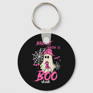 Llavero El cáncer es una hoja de Boo Halloween Conciencia