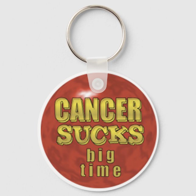LLAVERO EL CÁNCER SUCEDE A LA KEYCHAIN DE TIEMPO GRANDE