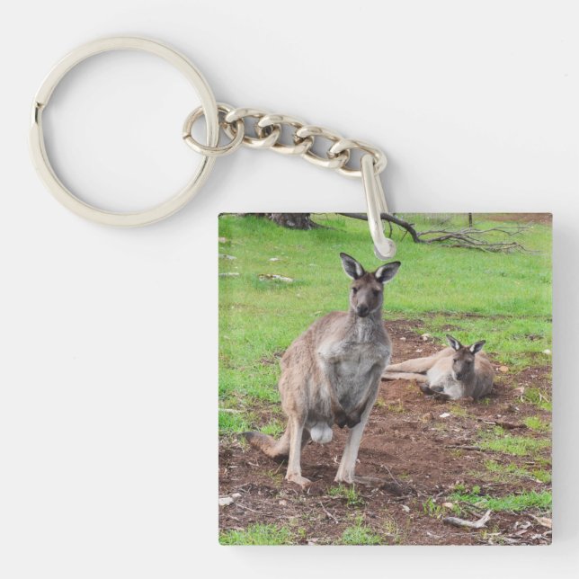 Llavero El canguro del dólar australiano, (Frente)