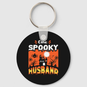 Llavero El caos embrujado del diseño de Halloween espeluzn
