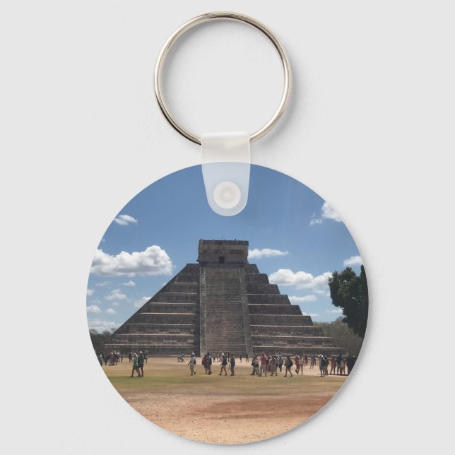 Llavero El Castillo - Chichen Itza, México #2 Keychain (Anverso)