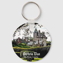 Llavero El Castillo Keepsake de Escocia Guthrie Clan