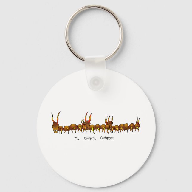 Llavero El centípedo (Anverso)