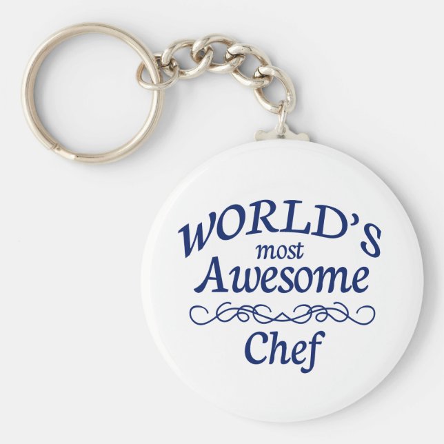 Llavero El chef más asombroso del mundo (Frente)