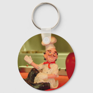Llavero El Chef Sentado