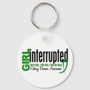 Llavero El chica interrumpió 1 enfermedad de riñón