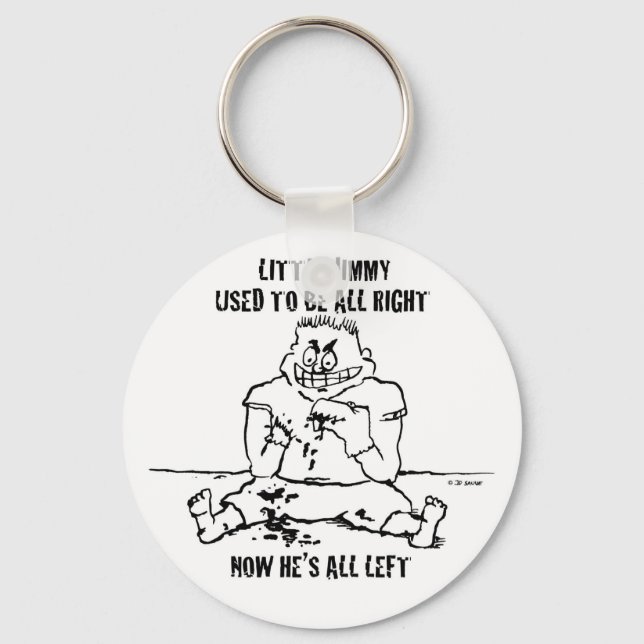 Llavero El chico títere de Psicope no está bien (Anverso)