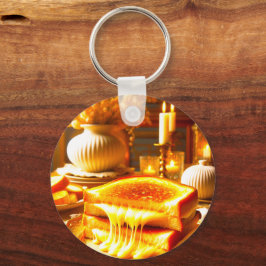 Llavero El cielo del queso: la comida más cómoda