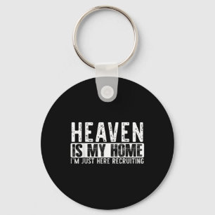 Llavero El cielo es mi hogar Fe religiosa cristiana Jesús