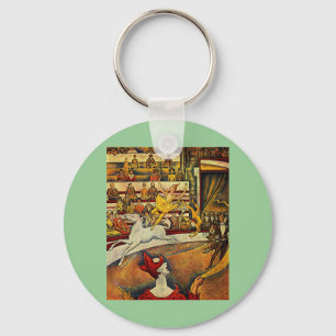 Llavero El circo de Georges Seurat (1891)