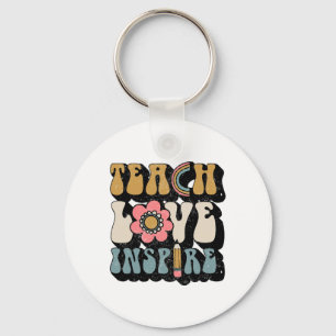 Llavero El Ck To School Enseña Amor Inspira A Los Maestros