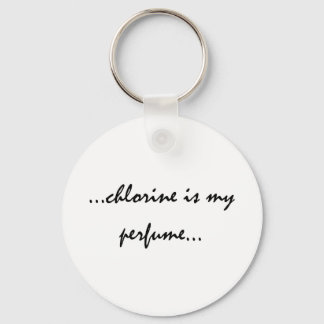 Llavero El cloro es mi perfume