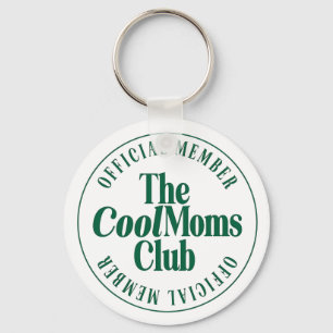 Llavero El Club de las Mamás Geniales Verde Retro