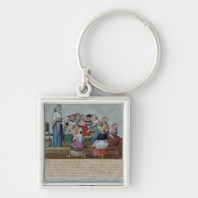 Llavero El club patriótico de las mujeres (Frente)