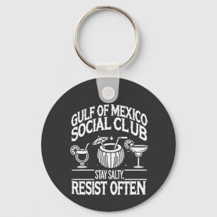 Llavero El club social del Golfo de México permanece salad